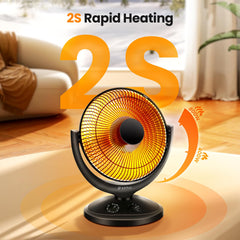 Thermostat and timer feature on Kismile heater