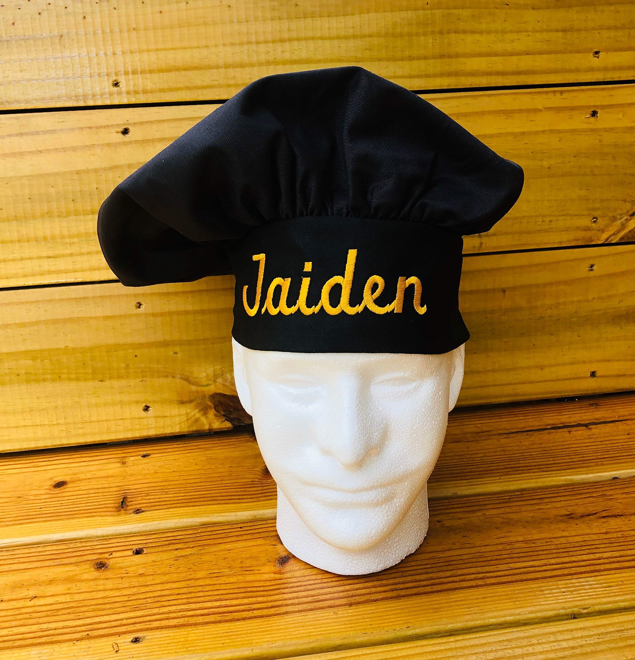 Kitchen accessory PLACE4PRINT personalized chef hat detail