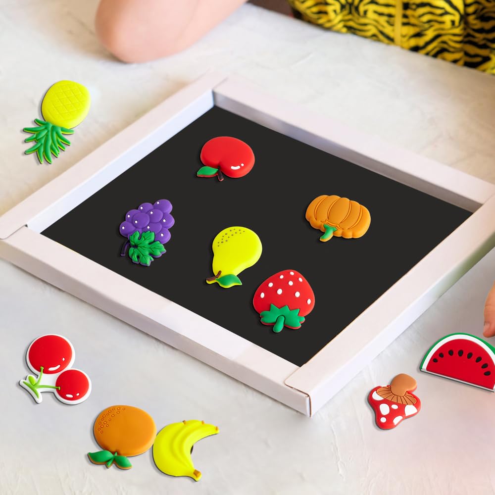 Kitchen decor magnets for fridge and whiteboard use