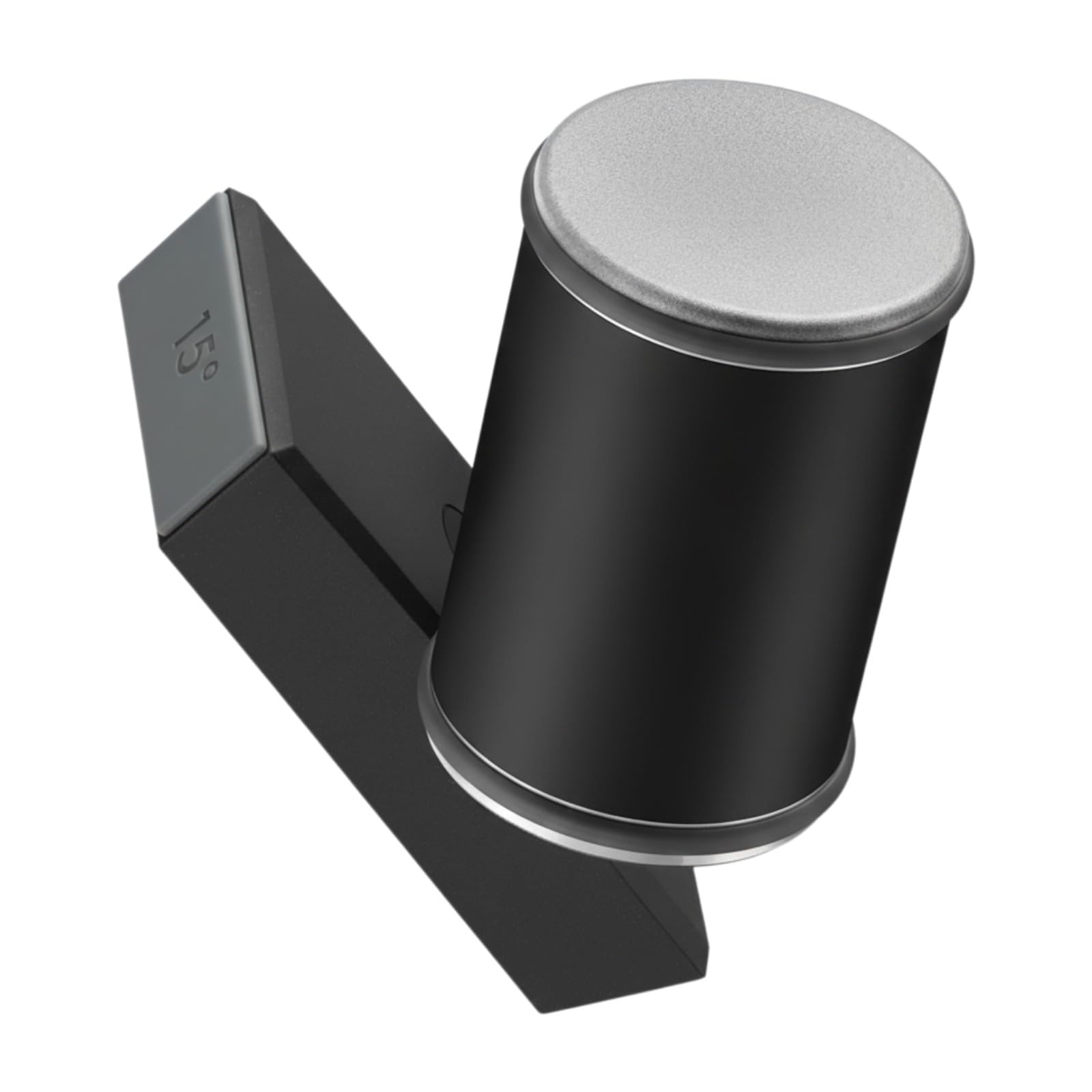 Kitchen Diamond Knife Sharpener in black with diamond and ceramic wheels