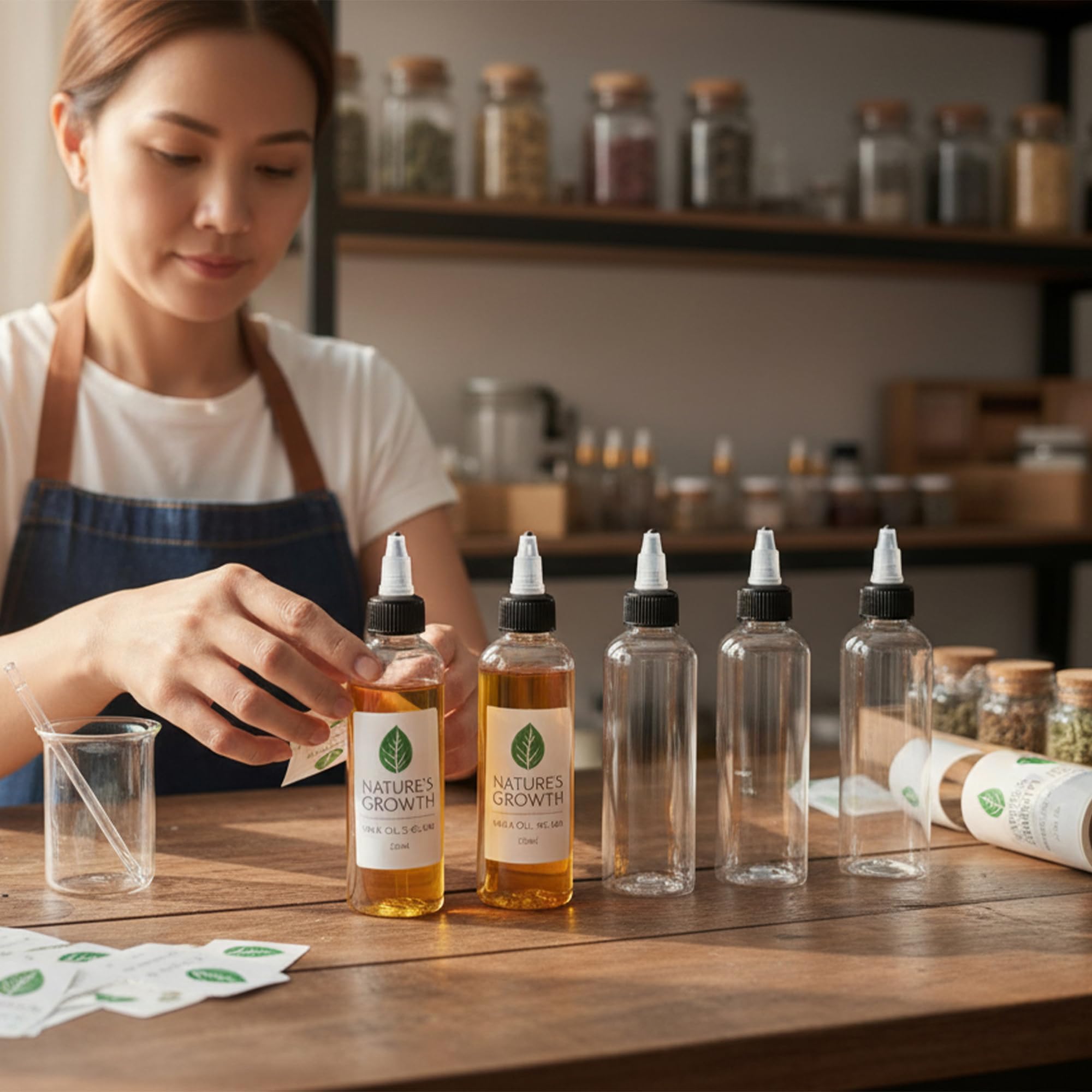 travel-friendly lightweight squeeze bottle set