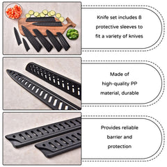 kitchen knife sheath in black