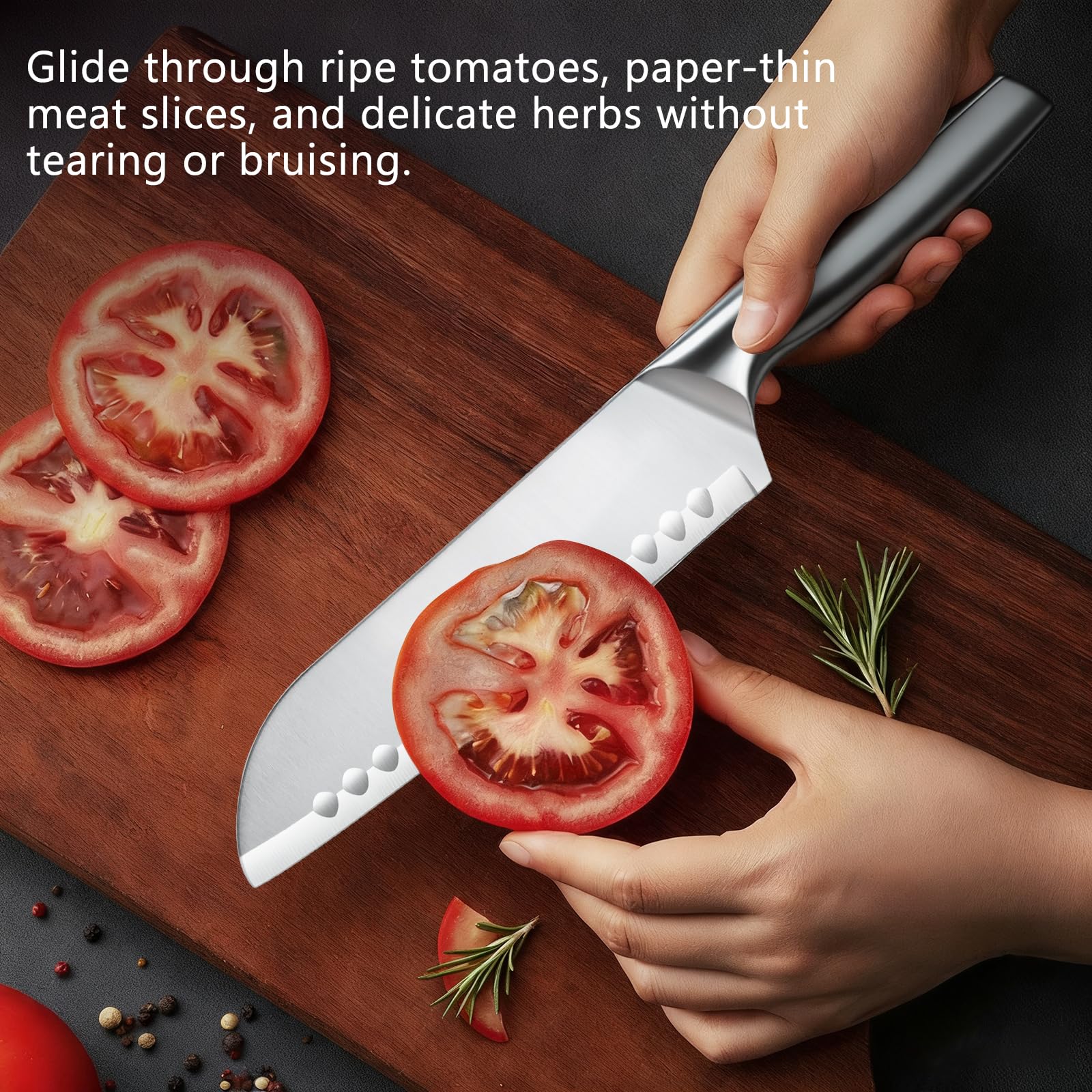 Gift-ready packaging for Santoku Knife by QEGNOBOK