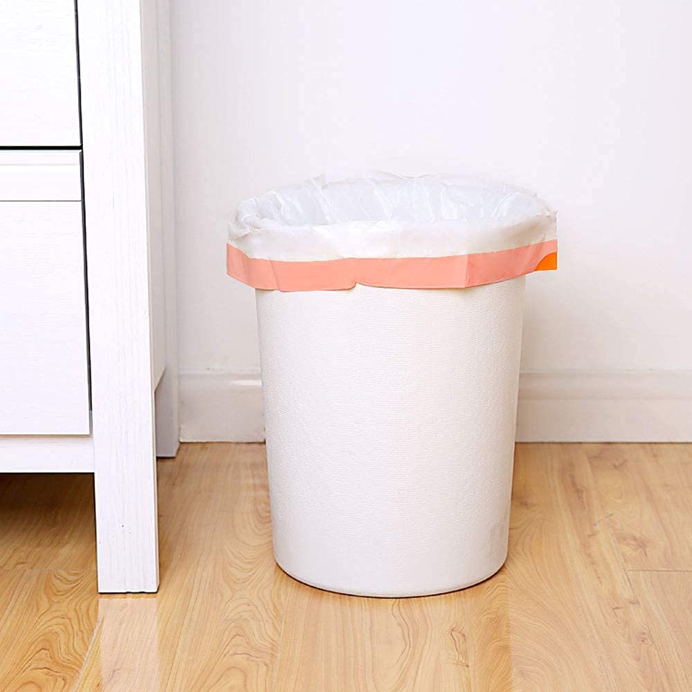 kitchen and office 8 gallon trash bag in use