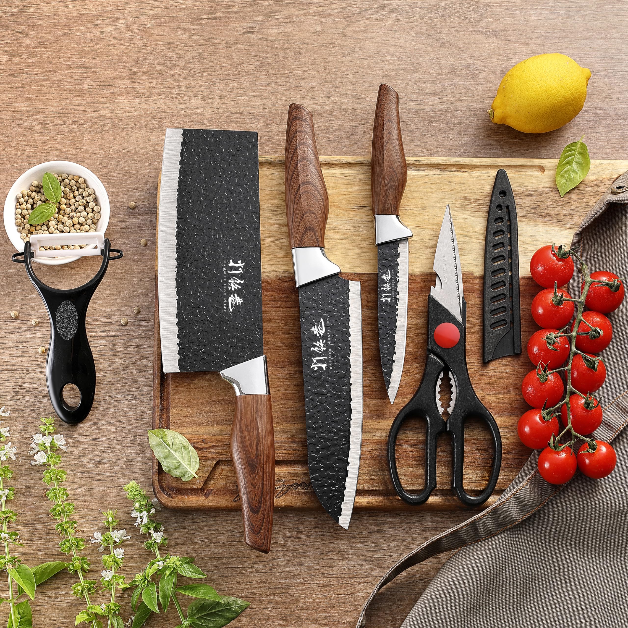 peeler included with knife set