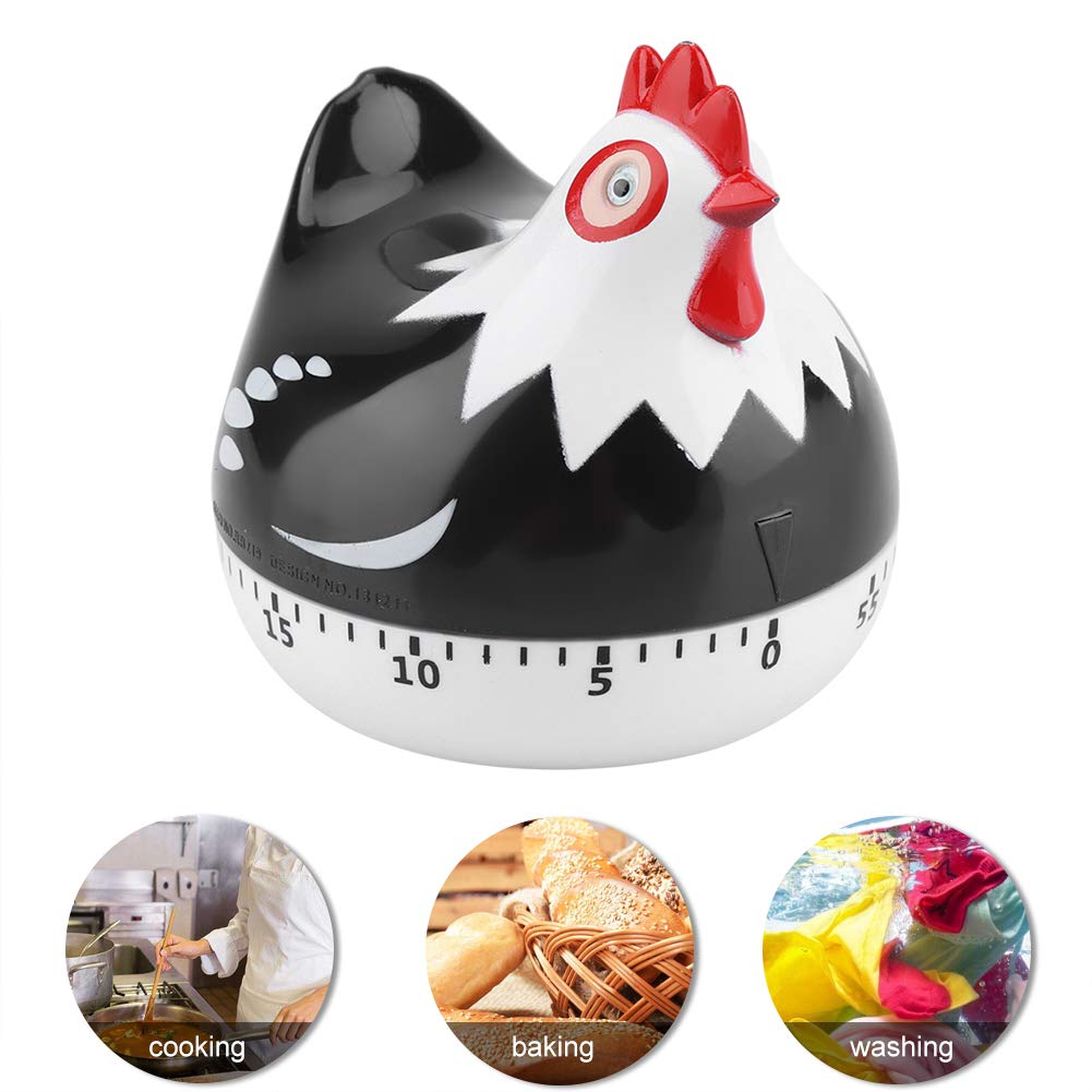 Chicken pattern design kitchen timer decorative