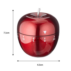 Apple shaped red timer for cooking