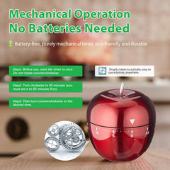 Compact timer fits in drawers bags or on countertops