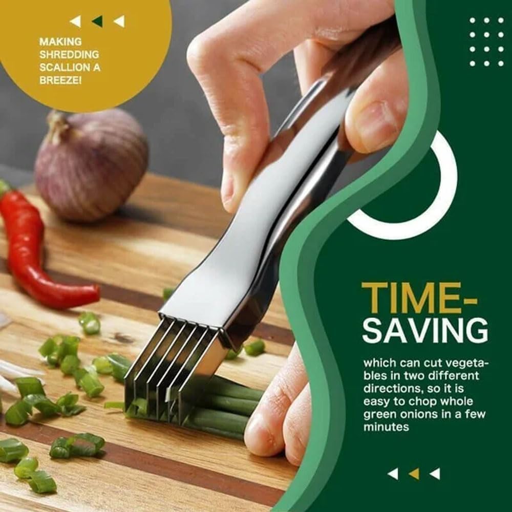 Kitchen tools for slicing and dicing onions packaging image
