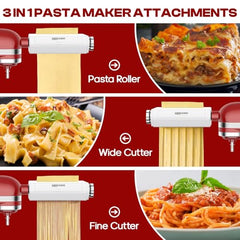 Kitchenaid pasta roller attachment for stand mixer
