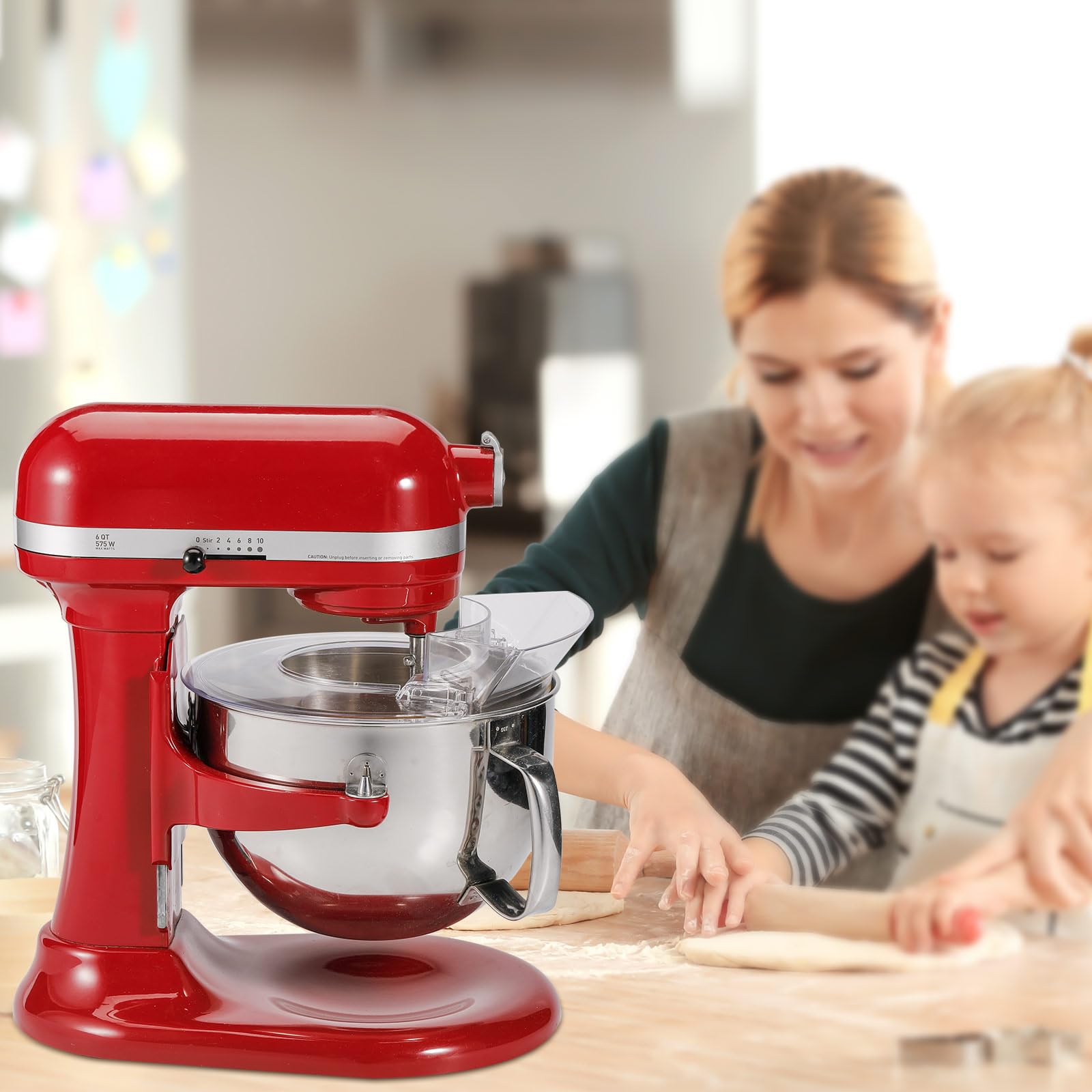 Transparent pouring shield for KitchenAid 6 Quart product image