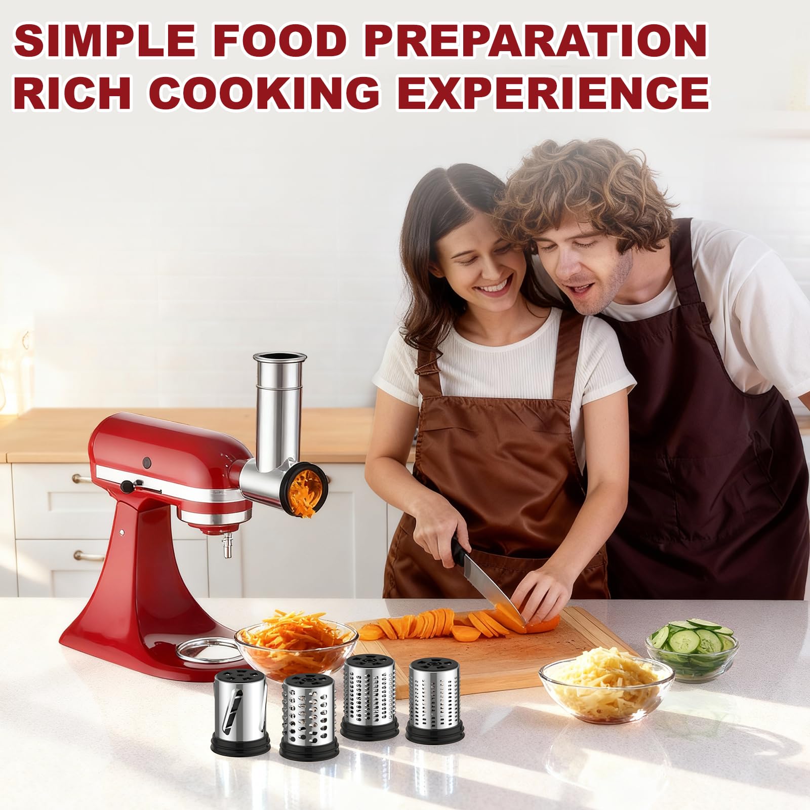 Compact storage design for the Kitchwiyte attachment