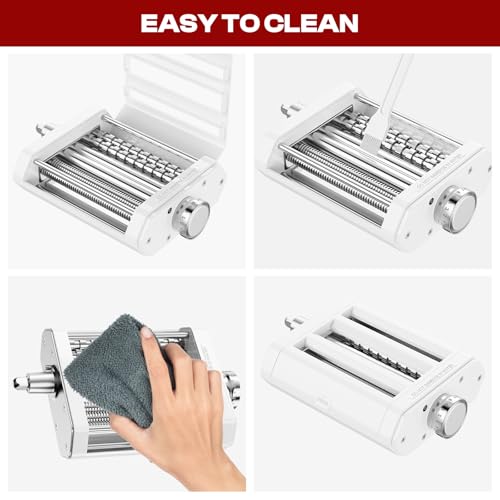 Kitchenaid pasta maker attachment assembled image