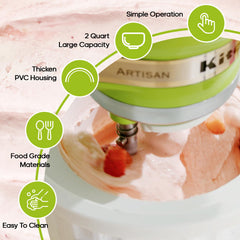 KitchenAid Stand Mixer compatible ice cream attachment