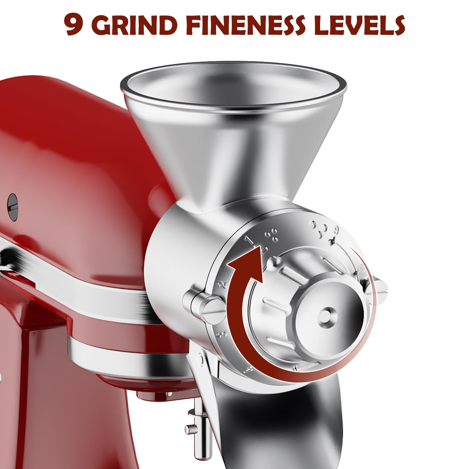 Detachable grinding chamber with soft-bristle brush Cofun