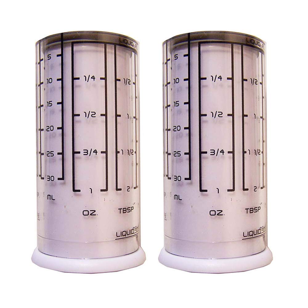 Kitchenart adjustable measuring cups 2 pack plastic