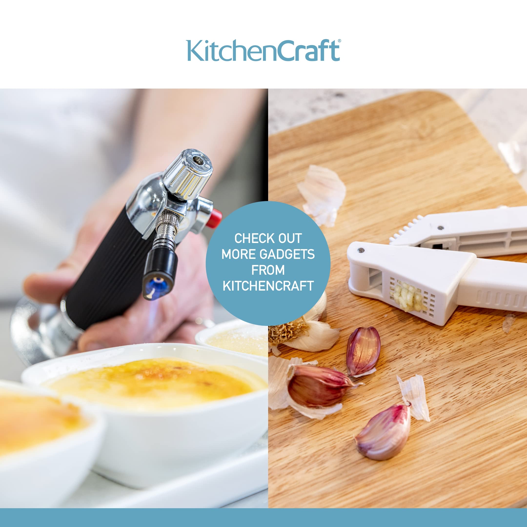 Crushing plastic bottles with KitchenCraft can crusher