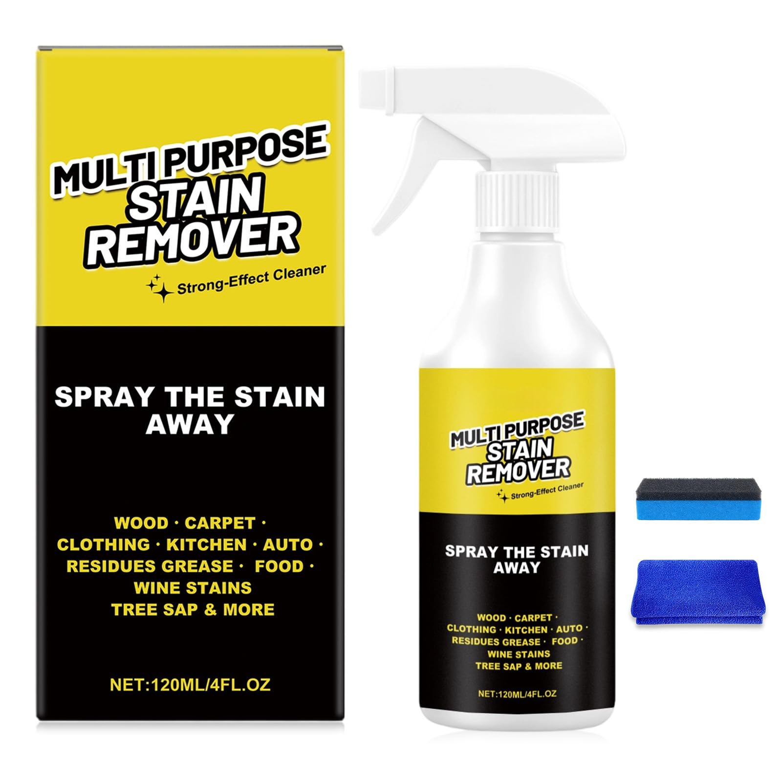 LHBMET 120ml stain remover bottle for kitchens