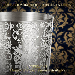 18oz Boston shaker from Kitessensu etched set