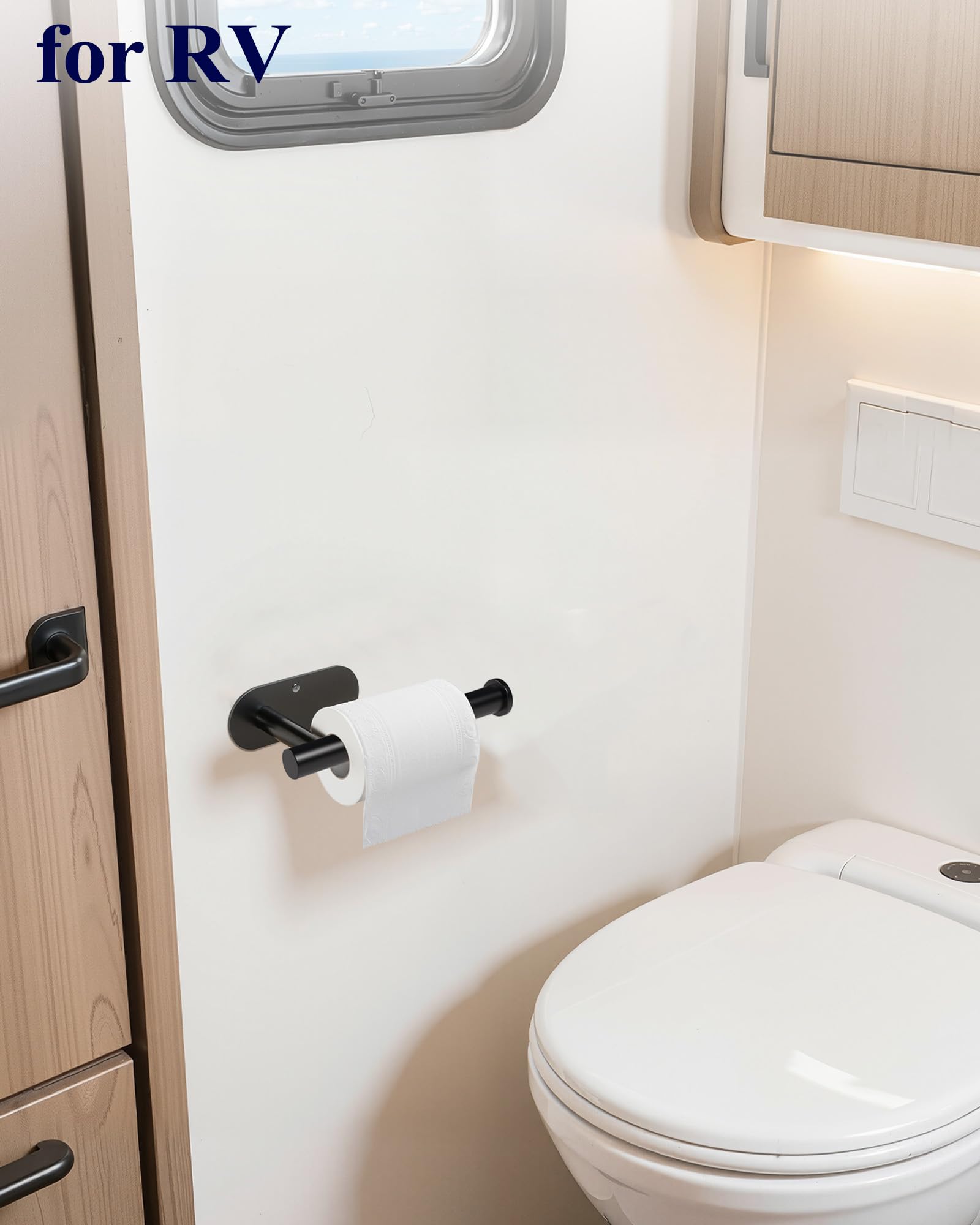Kitsure waterproof stainless toilet paper holder for humid bathrooms