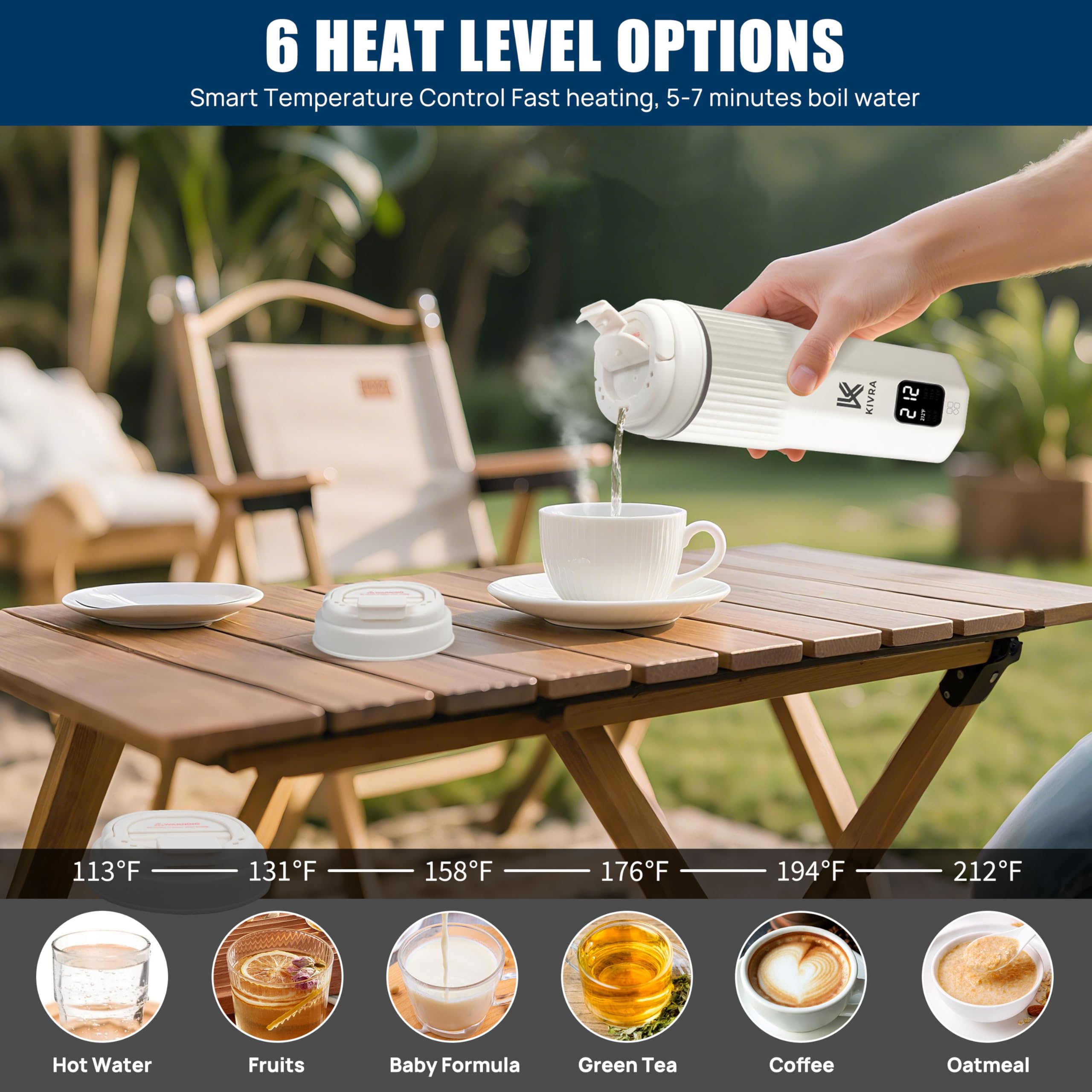 Double-layer insulated exterior keeps cool image
