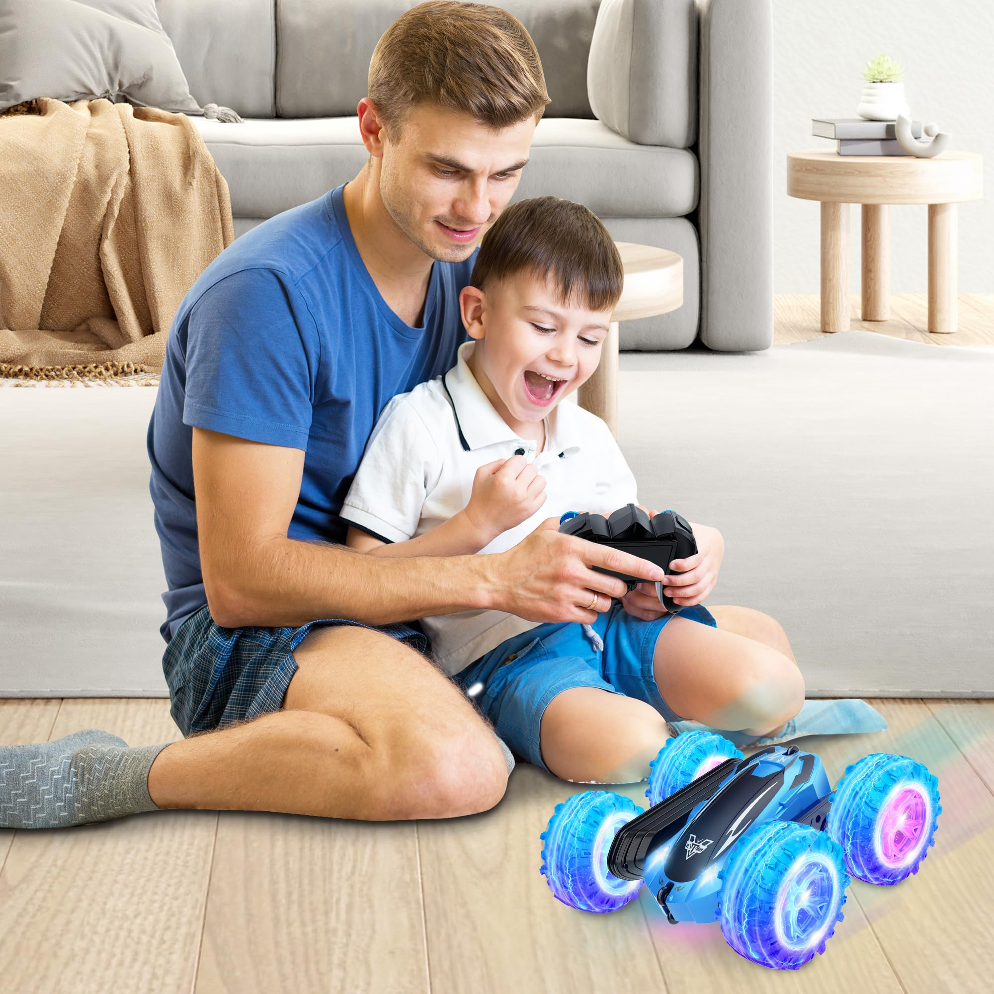 Gift-ready KKONES remote control car for racing fans