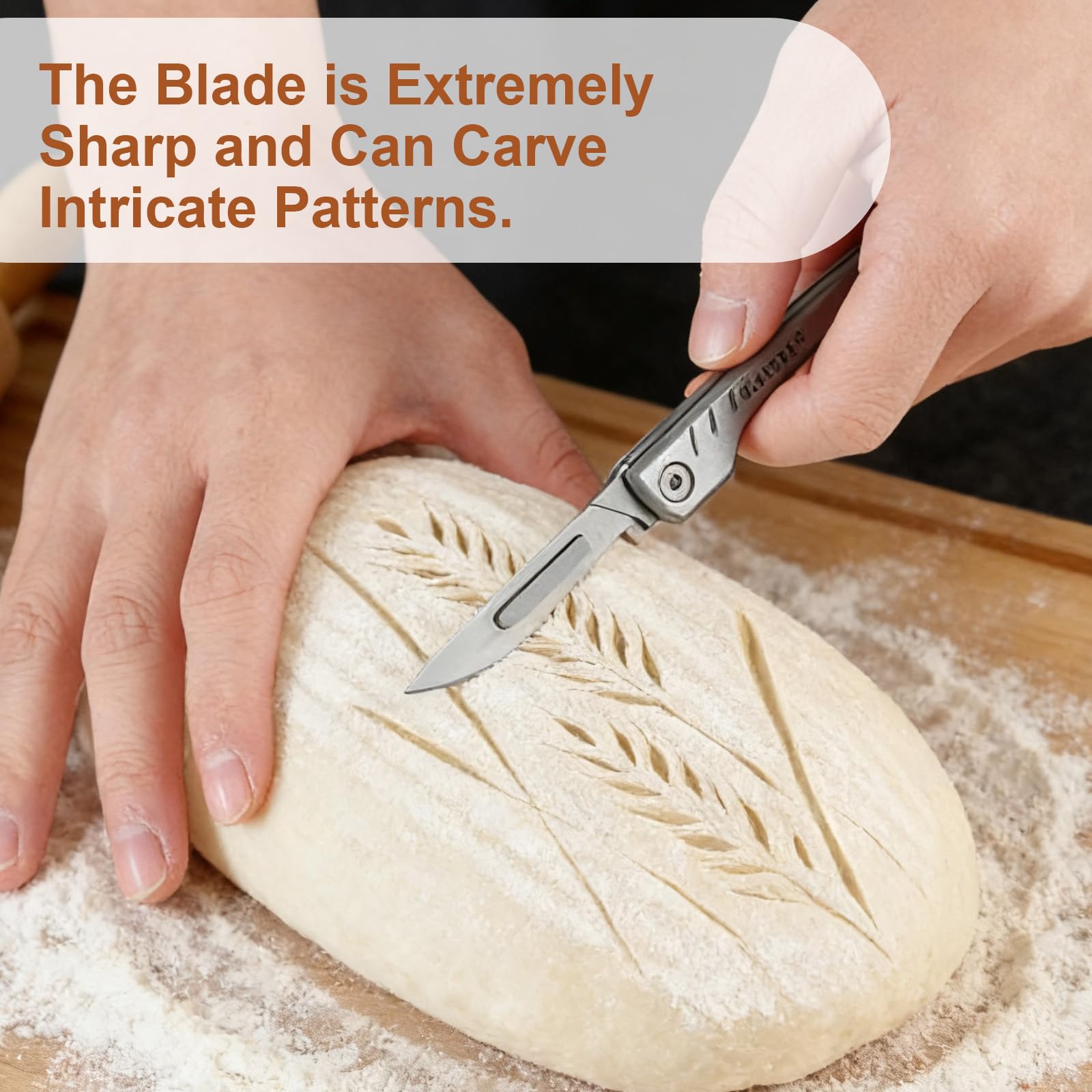 Klearsky 2.5 inch blade length for precise scoring