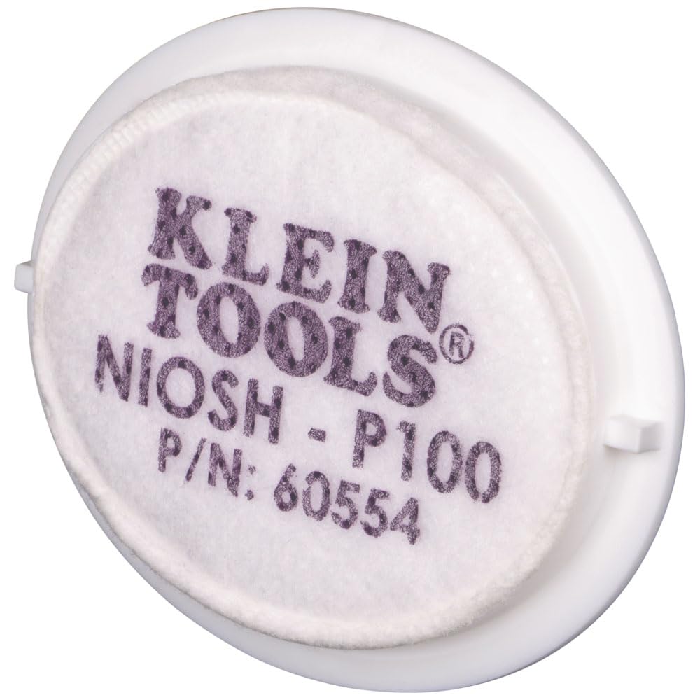 Klein Tools 60552 sample port on respirator