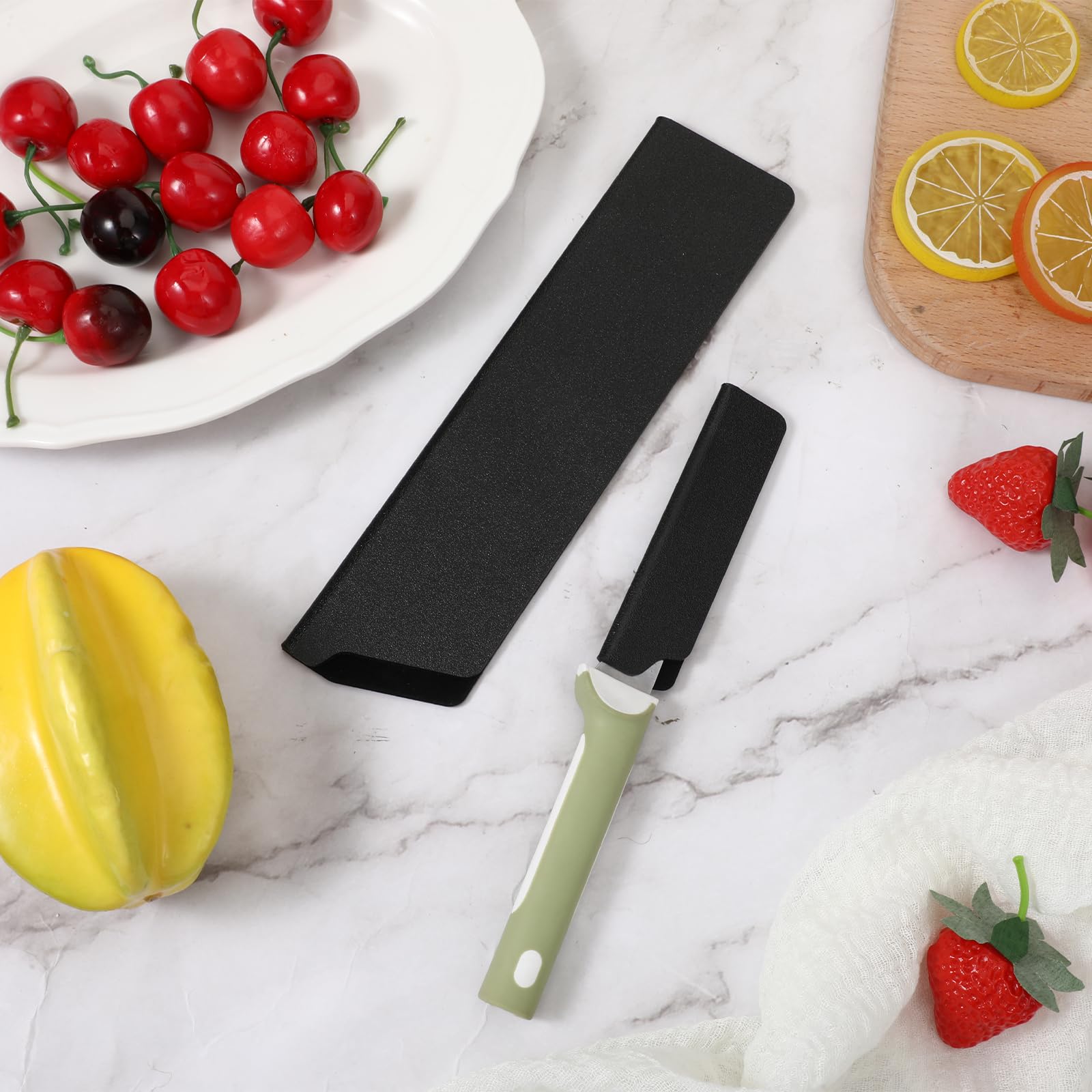 Knife covers sleeves black color for kitchen knives