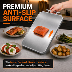Cutting board featuring built-in knife sharpener