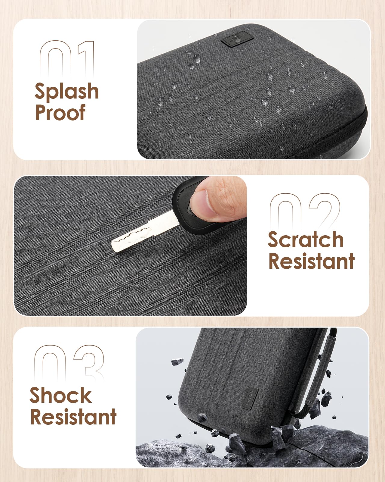 SQERO knife storage items case