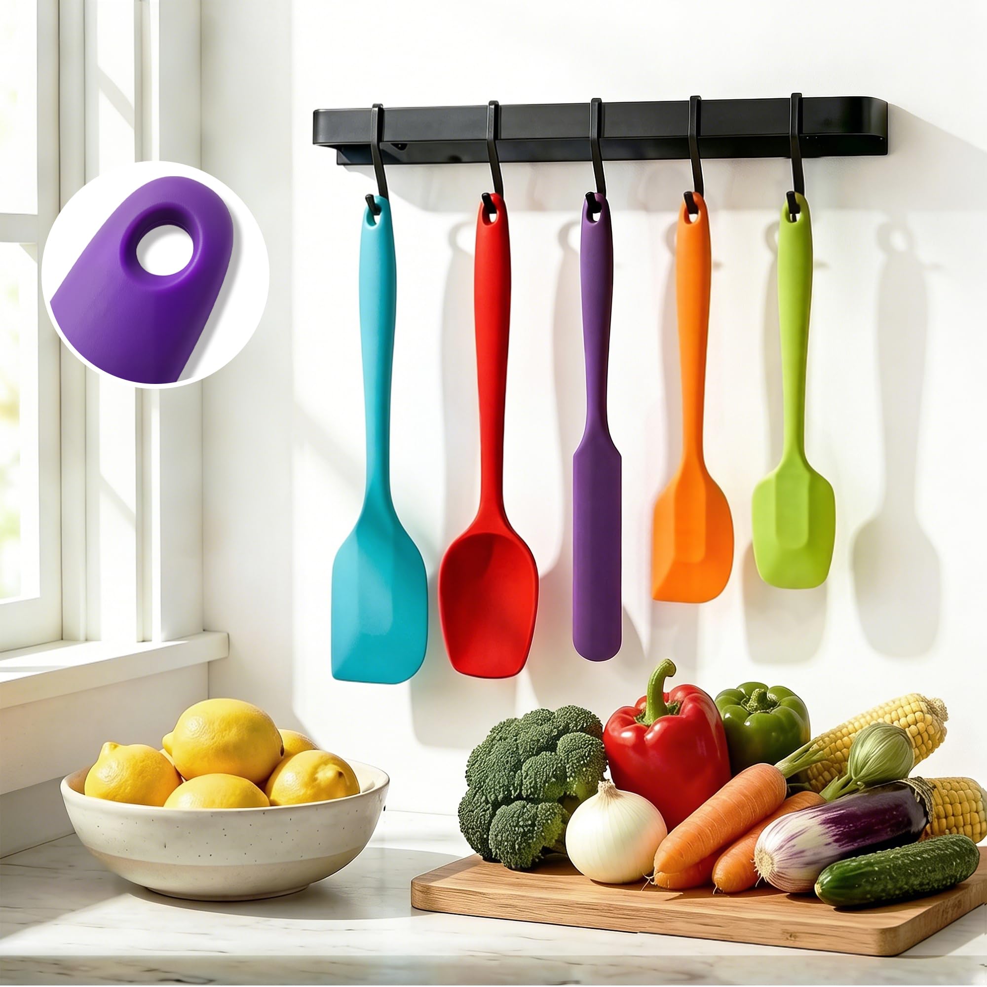 Kodreat spatulas gentle on non-stick cookware