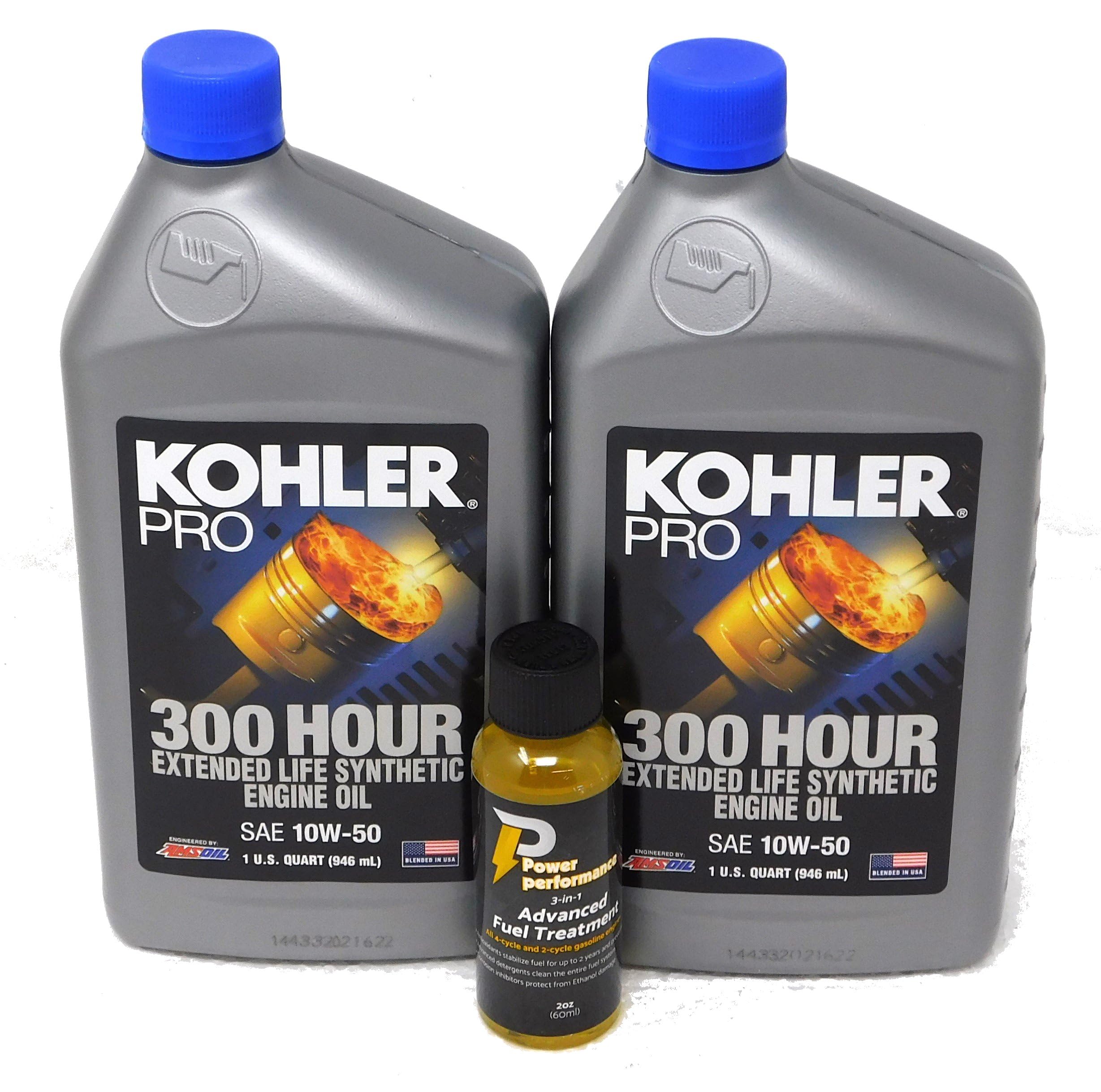 Kohler 10W-50 Extended Life Engine Oil 2 Quarts