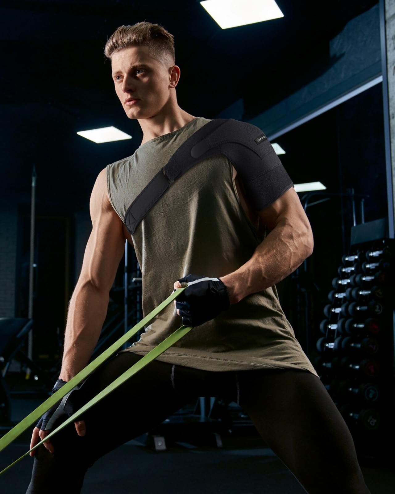 Komoko Shoulder Brace discreet under clothing image