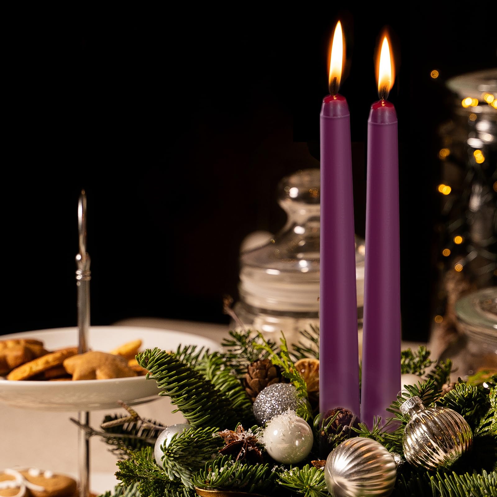 Storage and usage guidance for taper candles