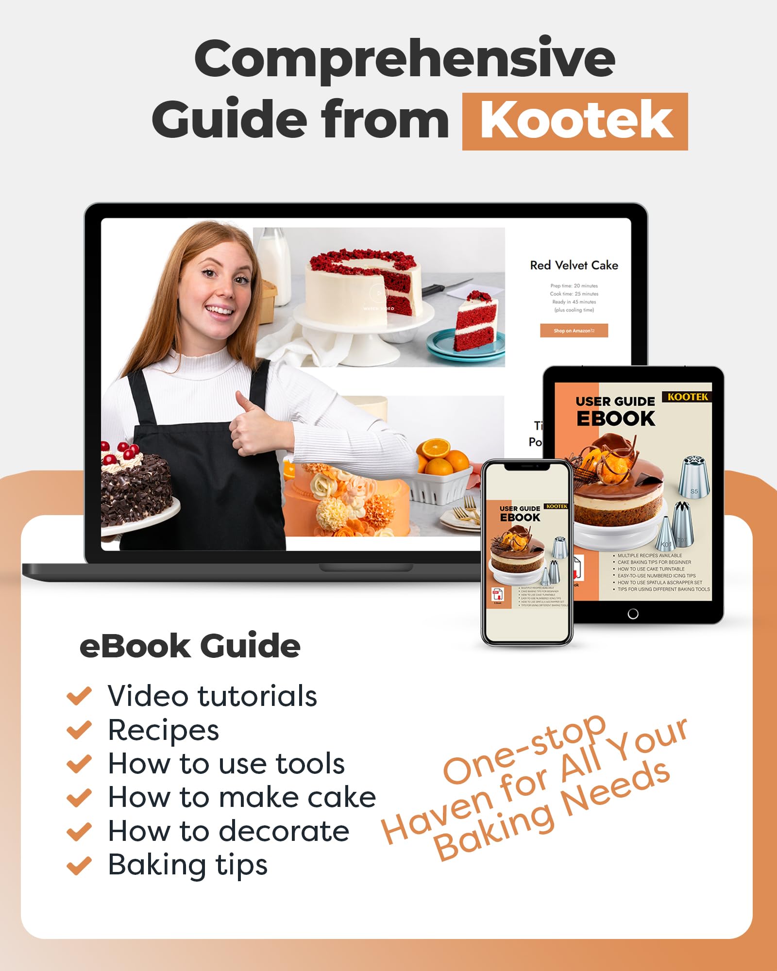 Kootek standard couplers for piping tips