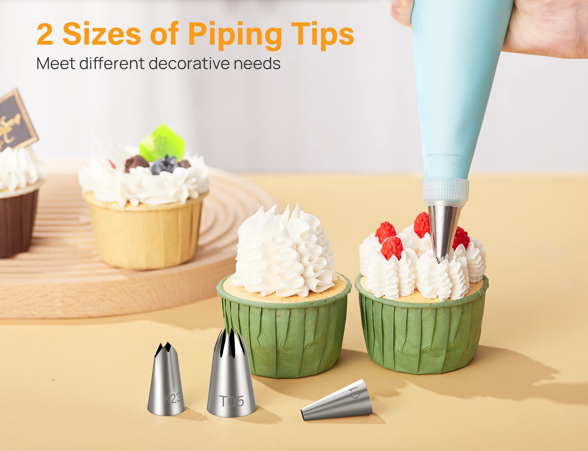 Flower nail decoration kit included for decorating