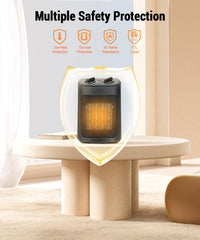 KopBeau portable desk or bedside heater