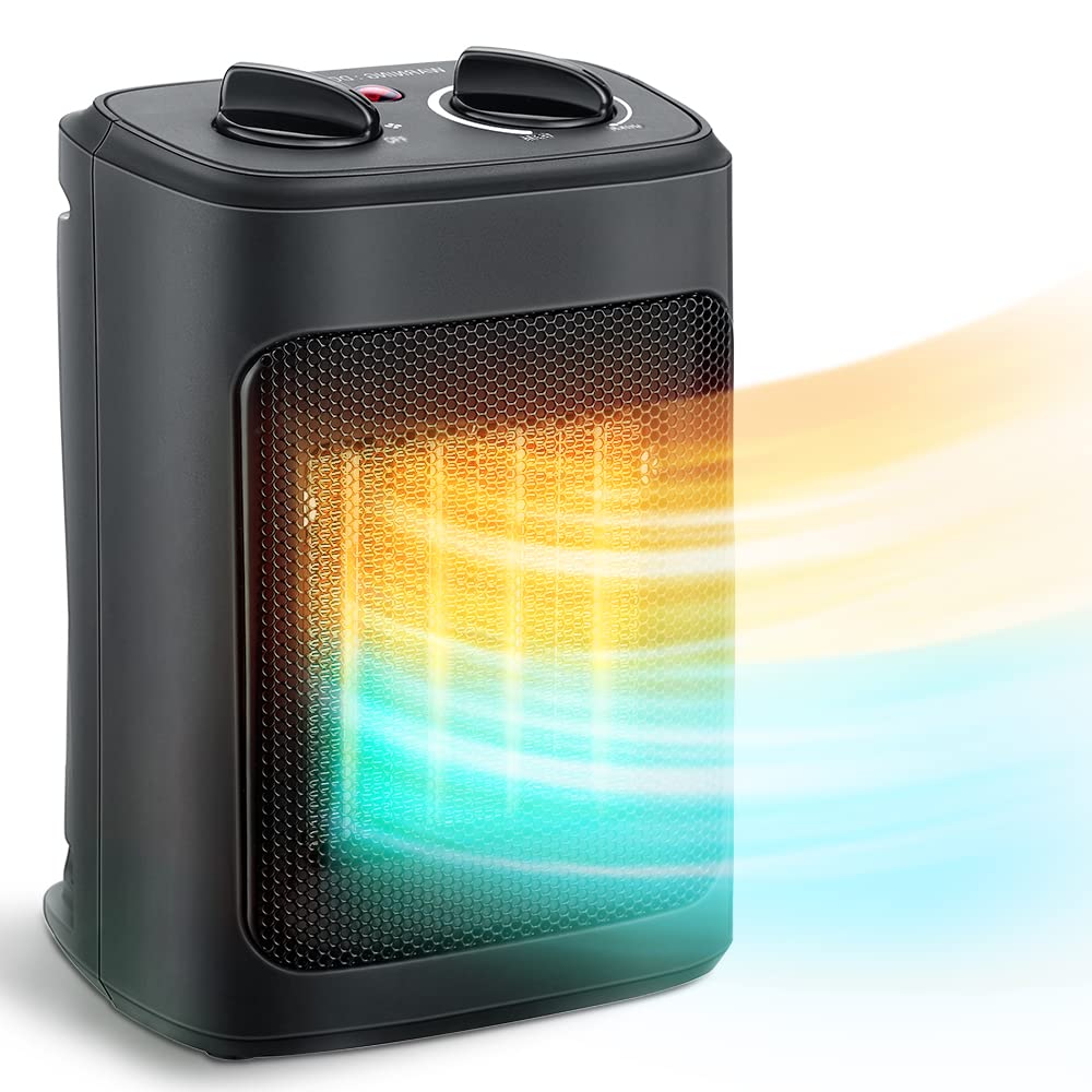 KopBeau space heater 1500W indoor use compact ceramic design