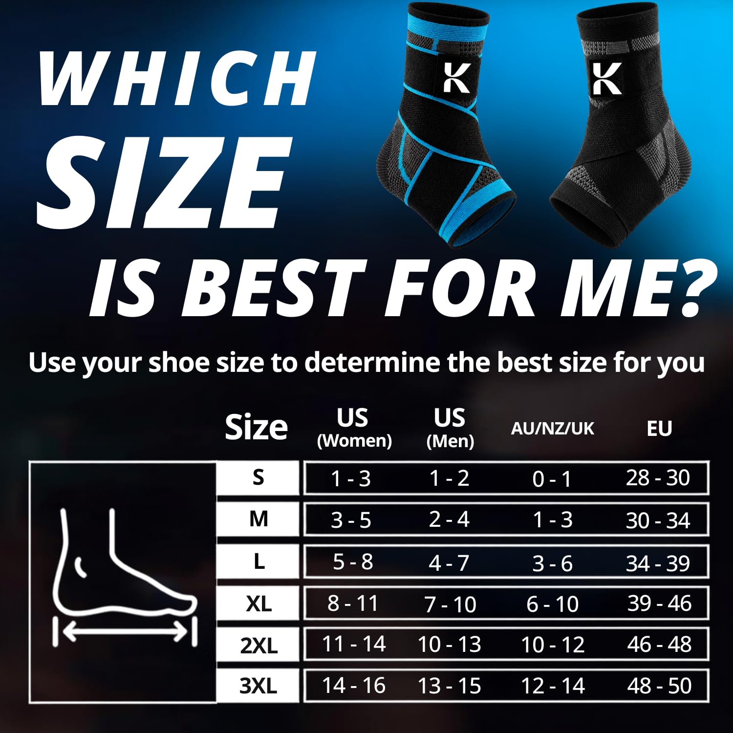 Koprez ankle brace product image