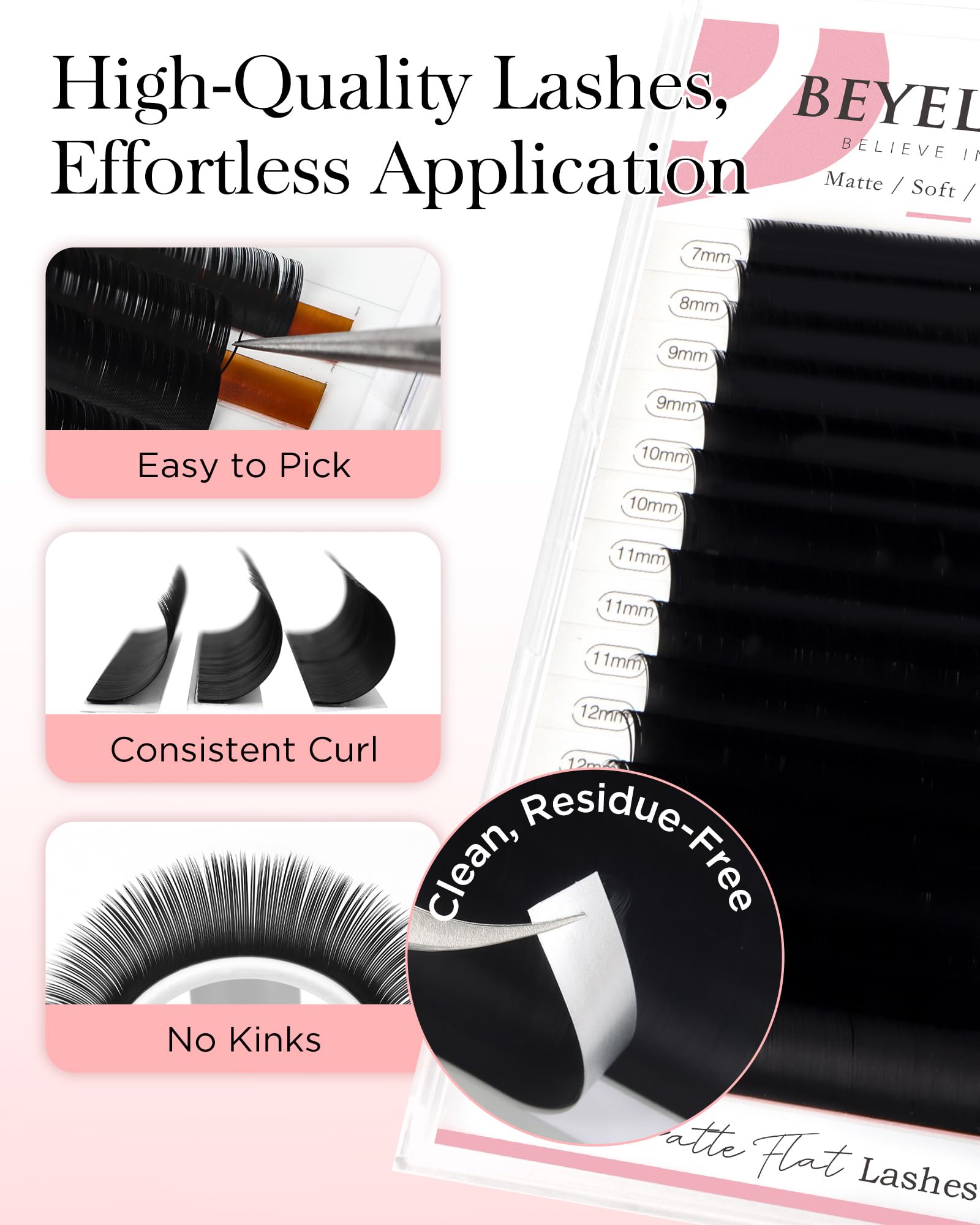 Eyelash extensions for salon use service for 18 to 22 clients
