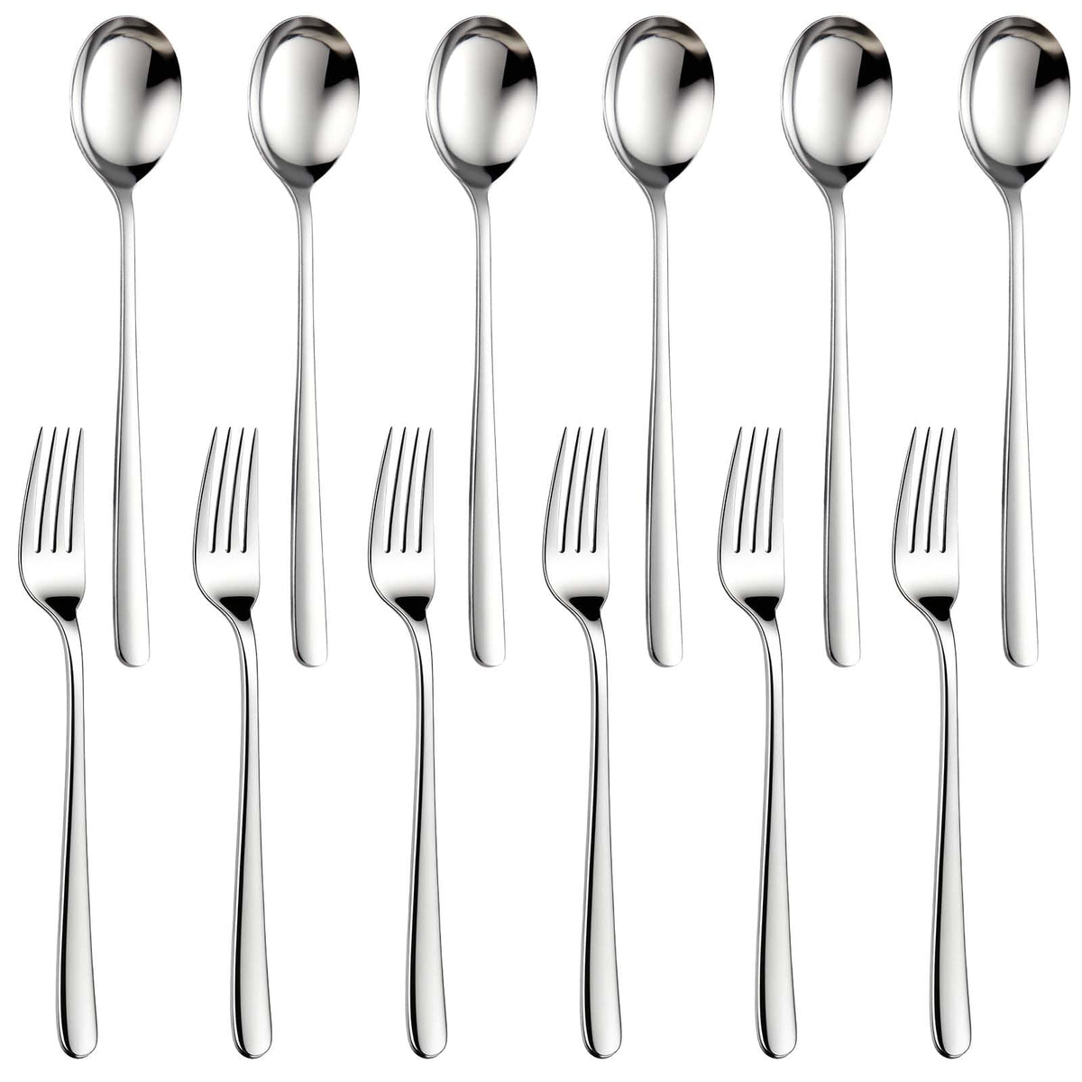 Korean soup spoons 6-piece set