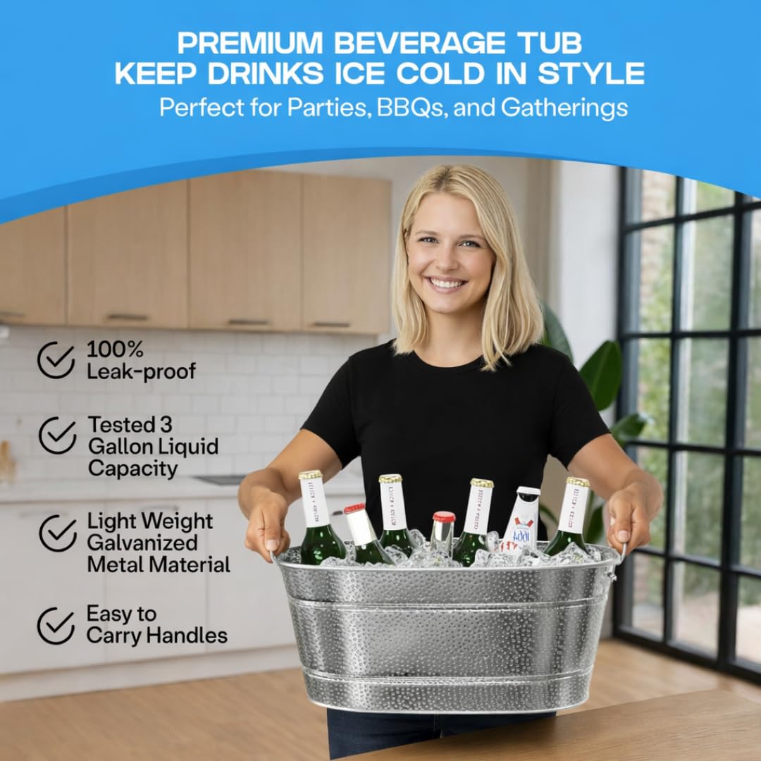 Beverage tub with built-in bottle openers