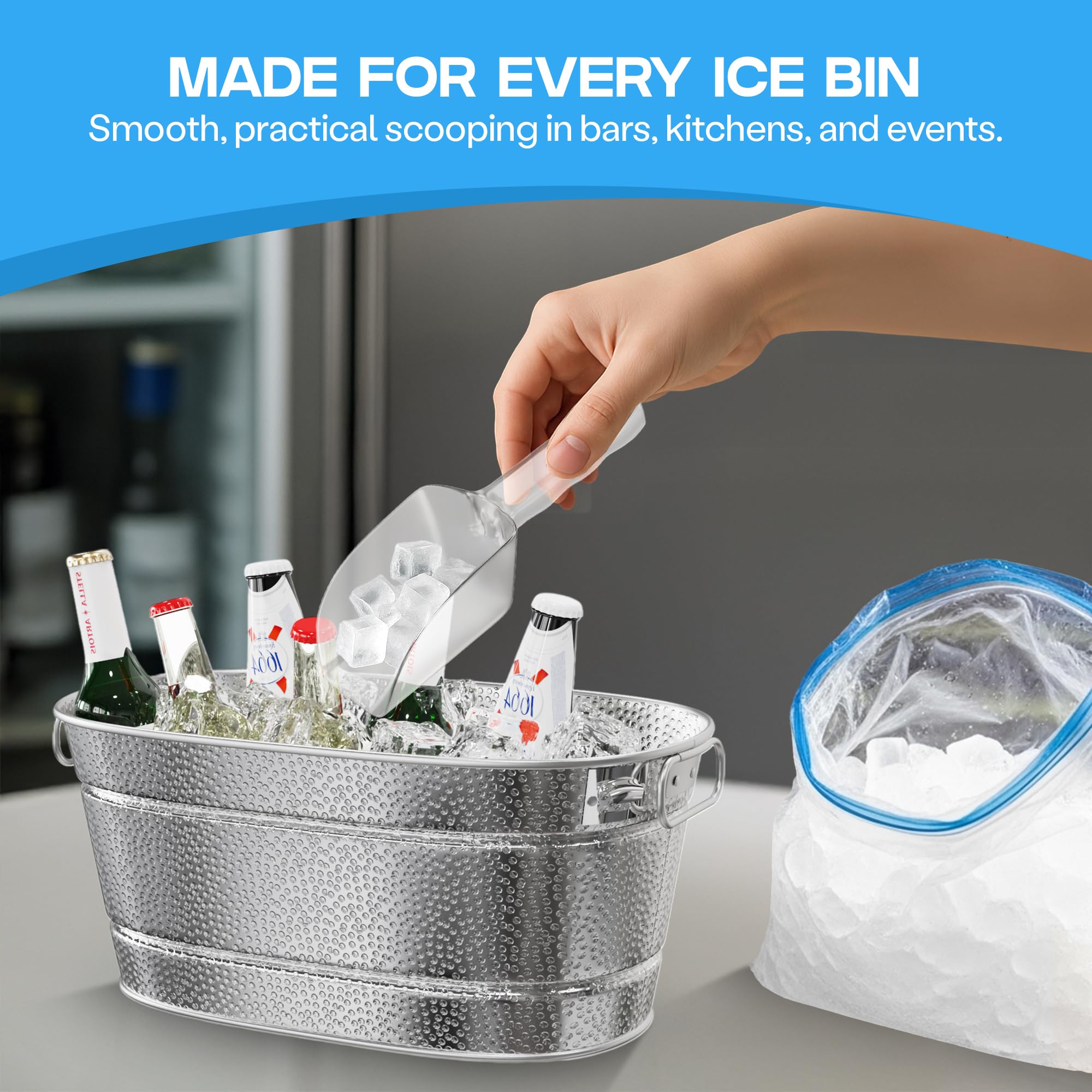 Hammered design galvanized metal beverage tub