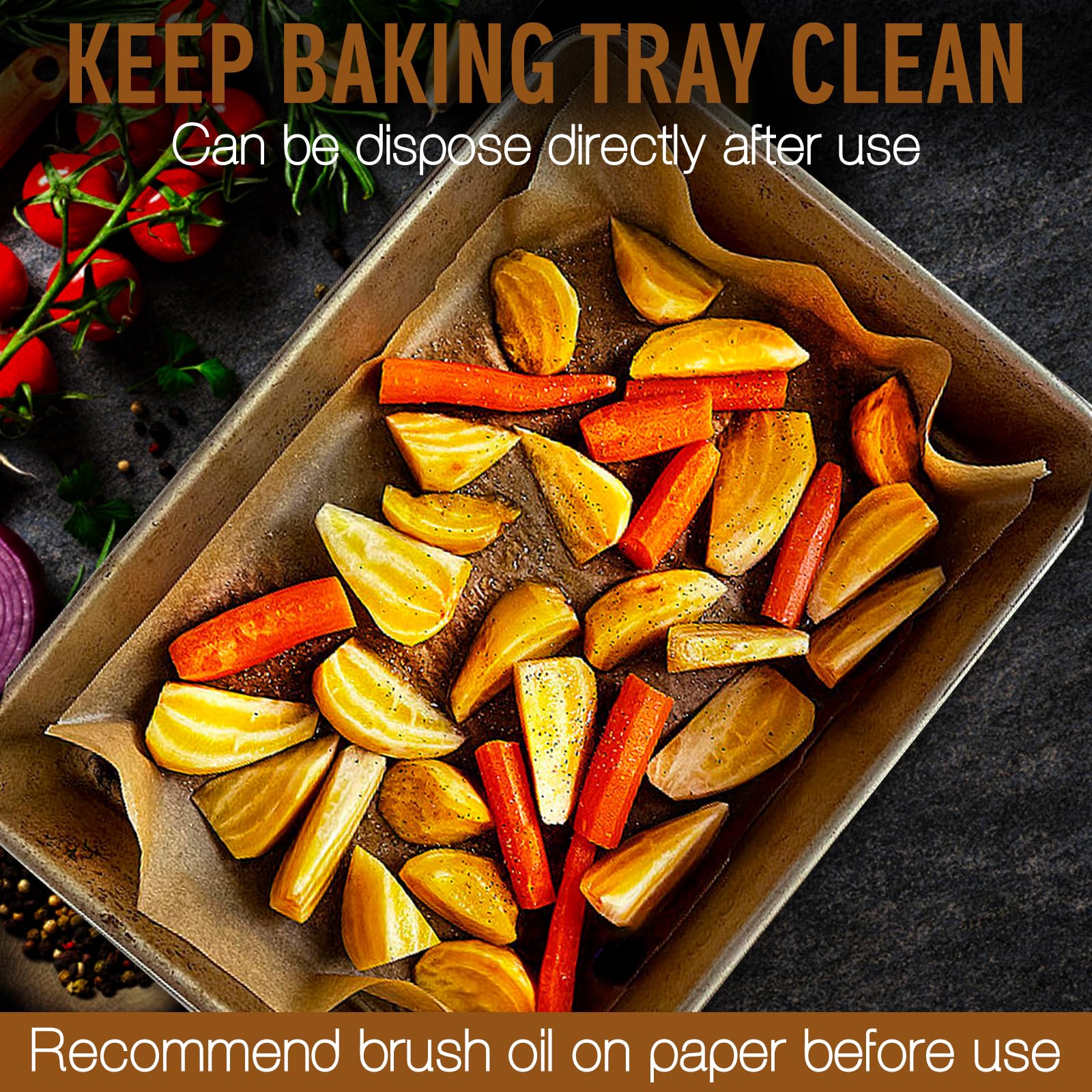 kovpnor unbleached parchment paper