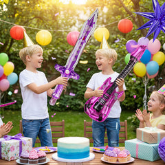 Kpop Balloons 7Pcs purple sword balloons for party decor