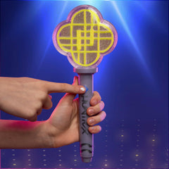 Movie-inspired design of Kpop Demon Hunters light stick