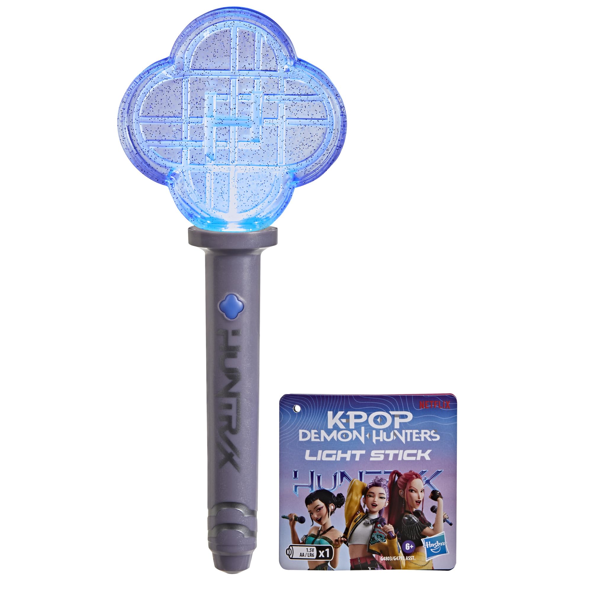 HUNTR/X Light Stick showing 8+ modes and colors