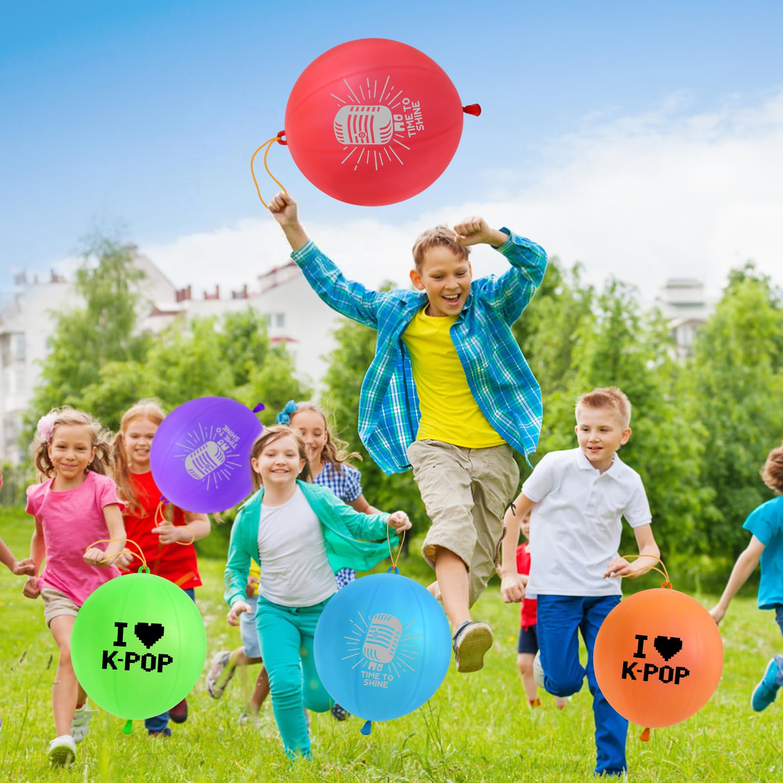 Party favors KPOP Punch Balloons 20 Pcs for teens and fans