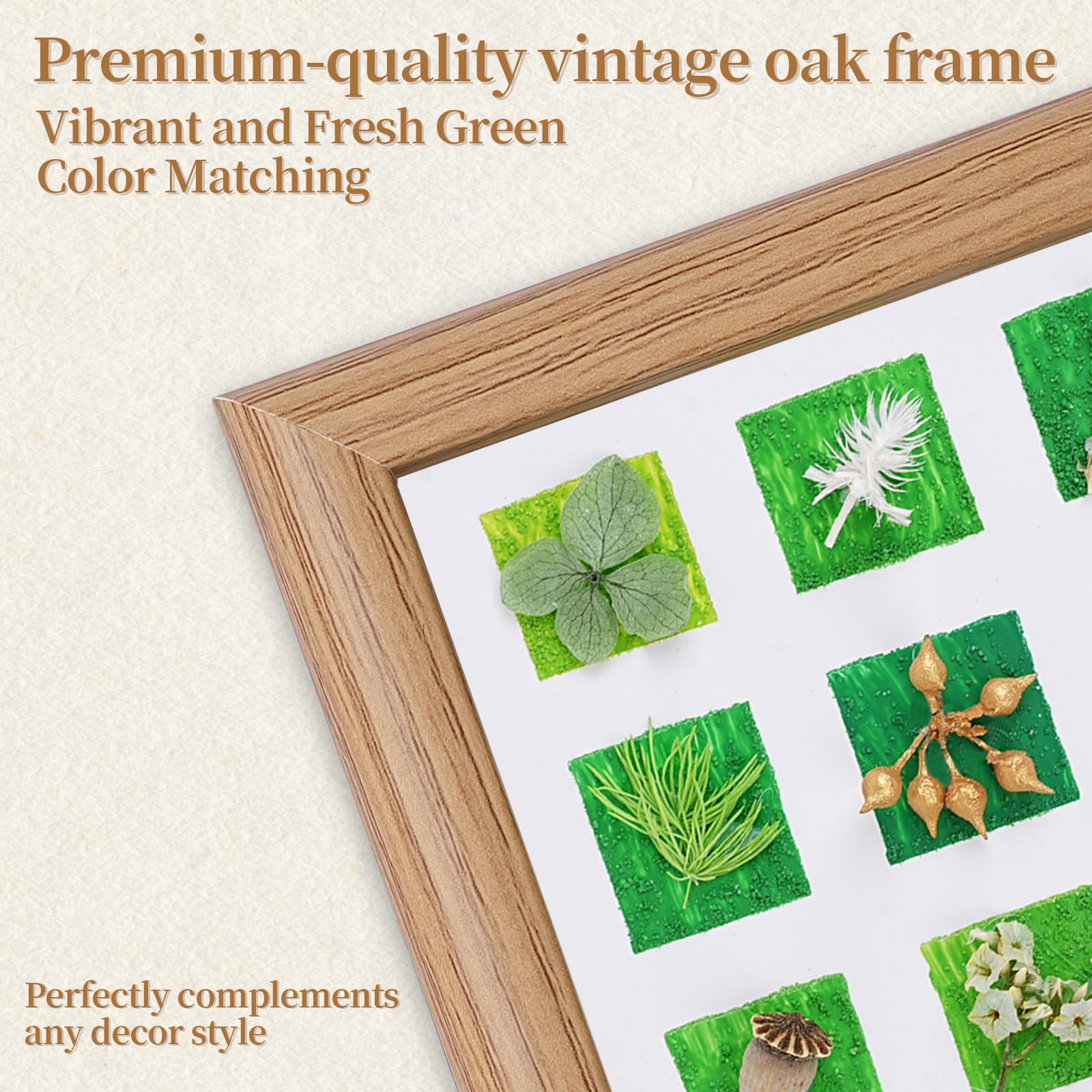 Gift-ready kraft box packaging for botanical art